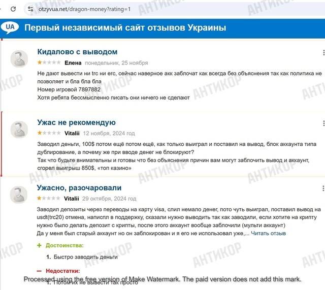 Після хвилі розслідувань Dragon Money почало зачистку контенту: що приховує підпільне казино, яке працює в Україні без ліцензії