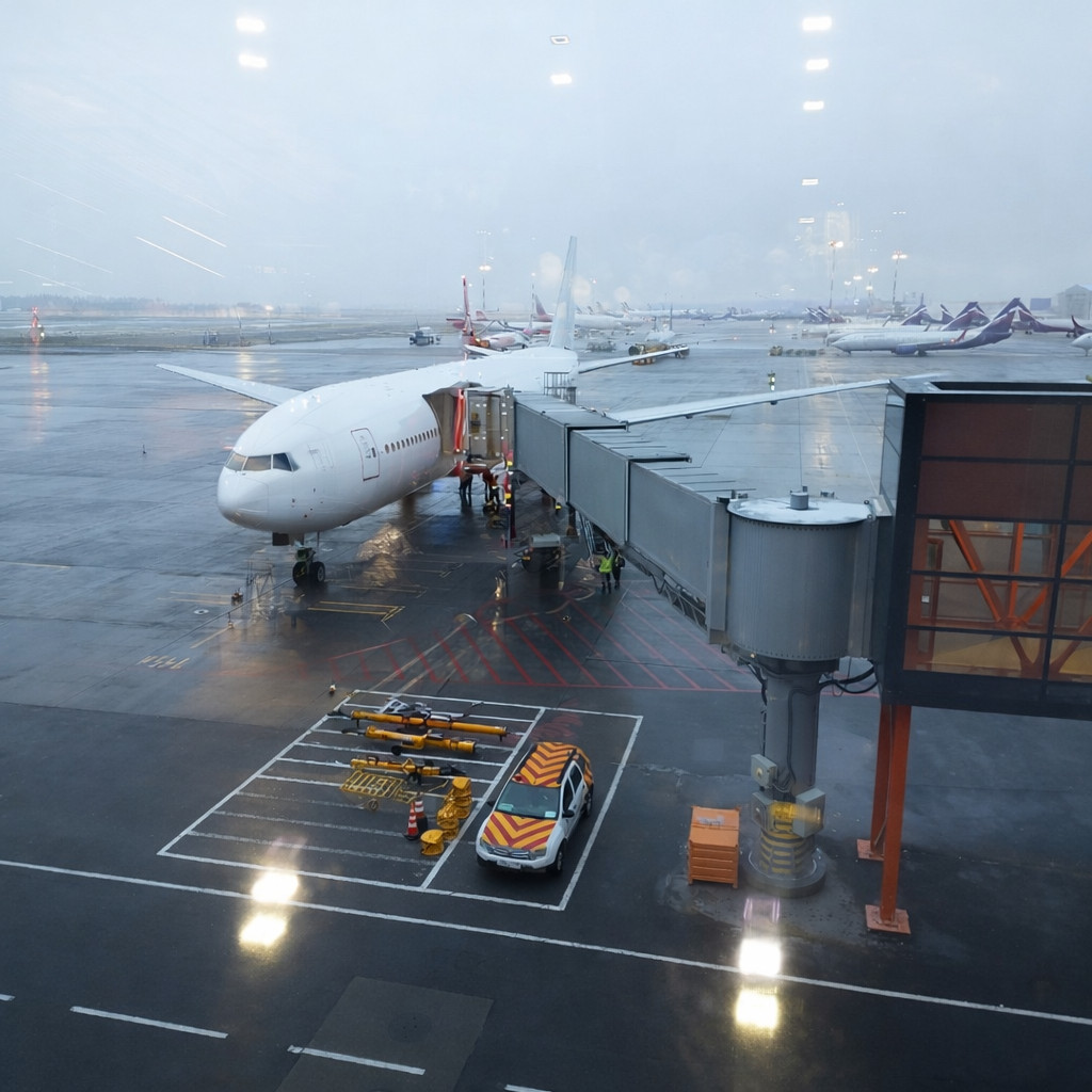 Boeing-777, який летів рейсом з Москви до Куби. Вигляд з аеропорту “Шеремєтьєво”